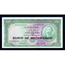 Мозамбик 100 эскудо 1976 г.